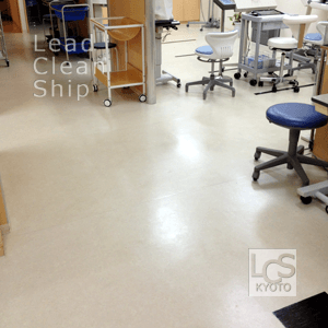 医院での剥離作業後