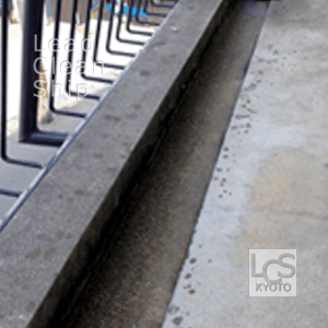 ハイツ共用床の洗浄後