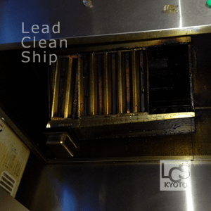 業務用換気扇清掃前