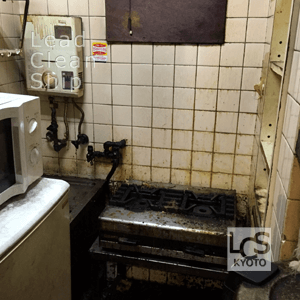 喫茶店の厨房清掃