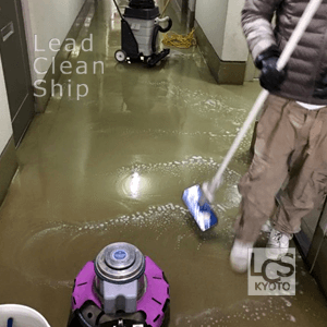 京都市山科区のマンション清掃