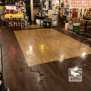 やたいや宇治大久保店清掃前