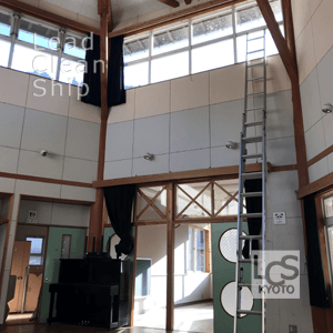 保育園・高所ガラス清掃