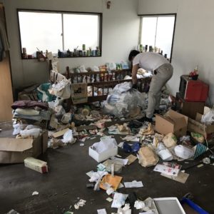 京都市南区のゴミ屋敷片付け前