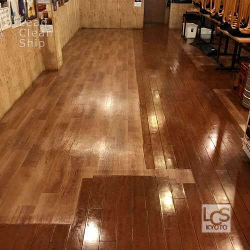 長岡京市の飲食店清掃後