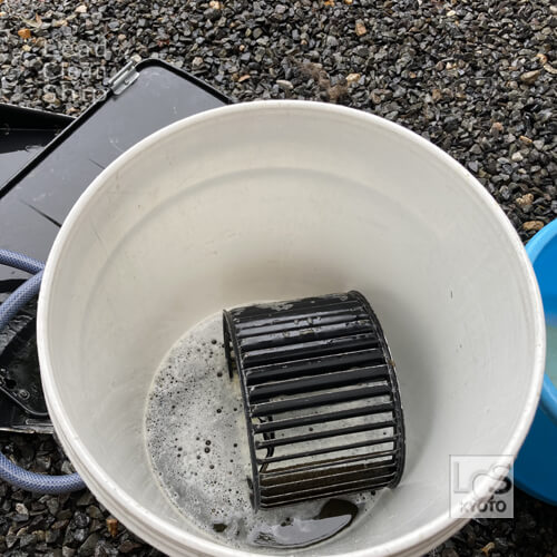 レンジフードの掃除２：右京区