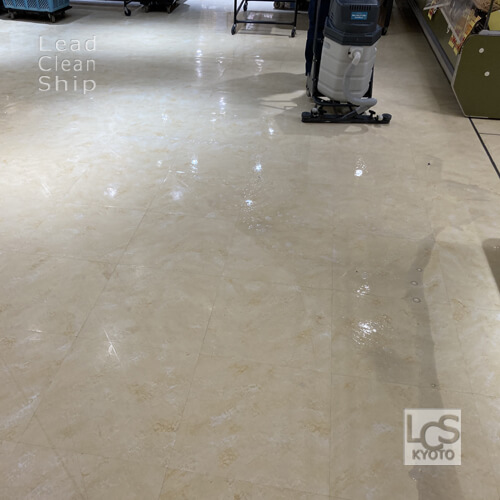 京都市のスーパー清掃２