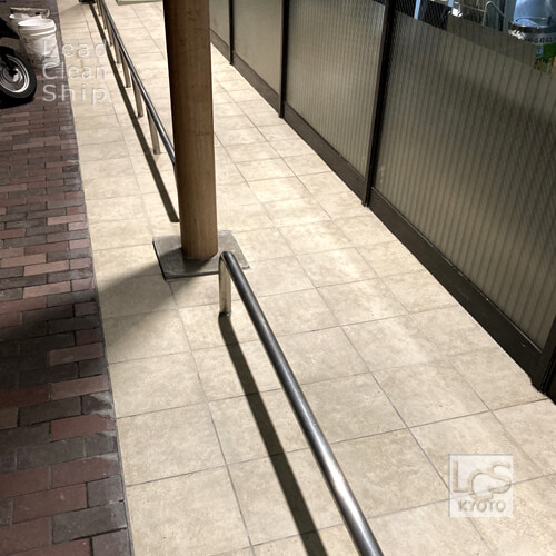 京都市のスーパー清掃８