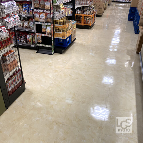 京都市のスーパー清掃３