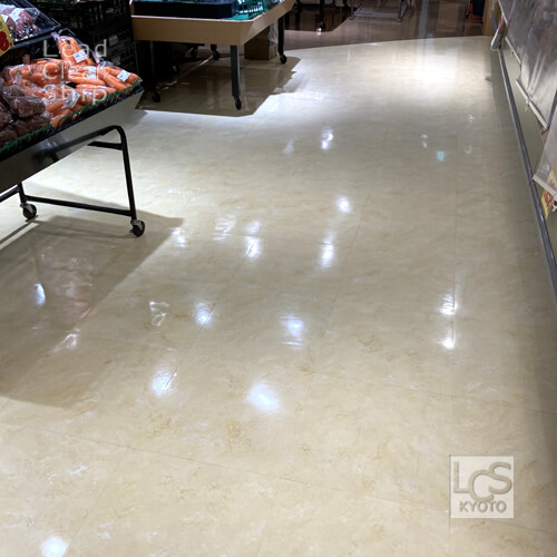 京都市のスーパー清掃4