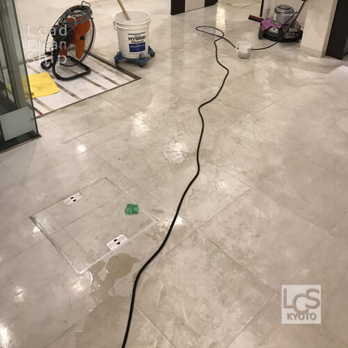 美容院さま：床剥離ワックス塗布：北区１