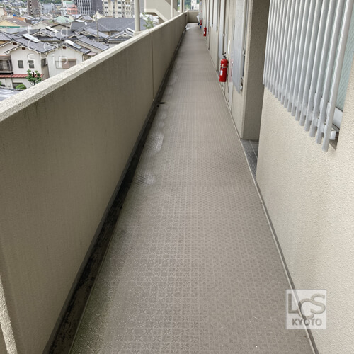 宇治市のマンション清掃前