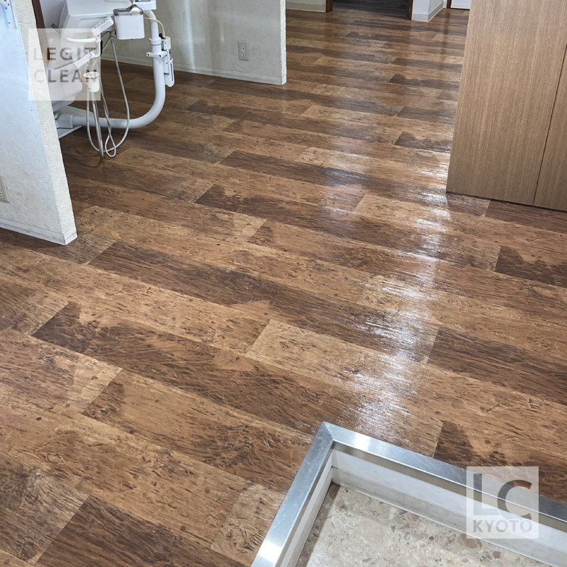 京都市山科区の歯科医院さまのワックス仕上がり画像