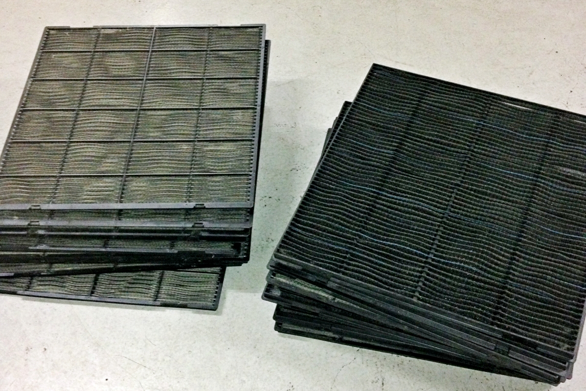 業務用エアコン・フィルター掃除