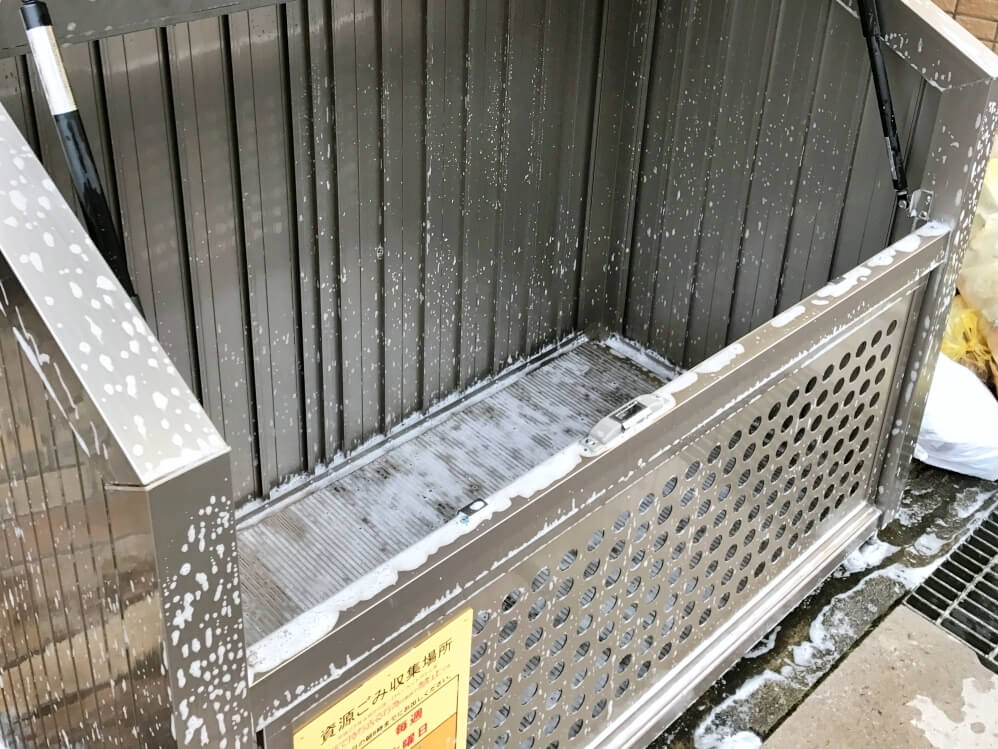 ダストボックス洗浄