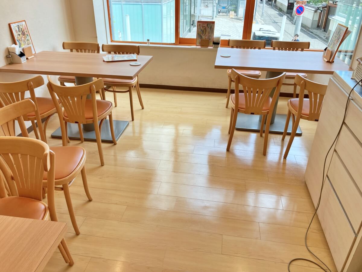 清掃後、荷物・備品の移動